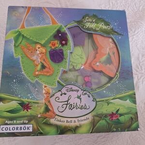 Disney Fairies Tinker Bell Felt Purse Kit